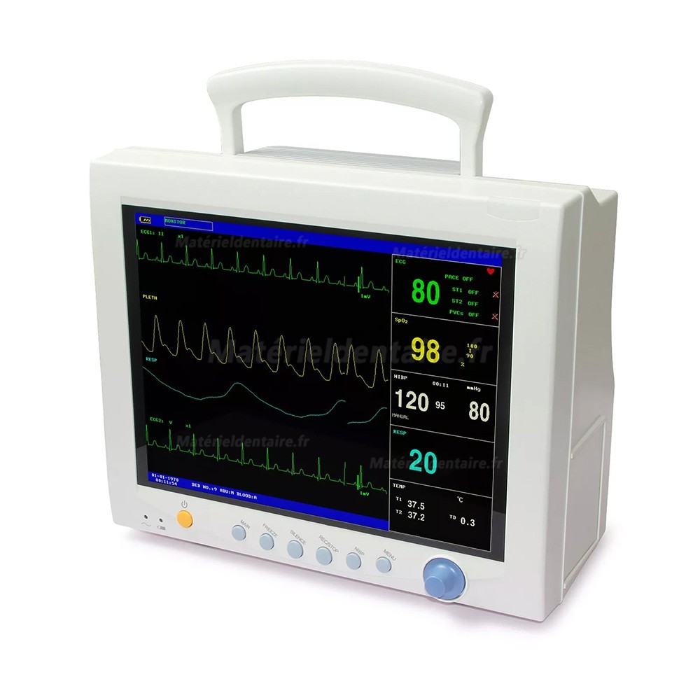 12.1″ Ecran Multi-paramètre Moniteur Patient CMS7000